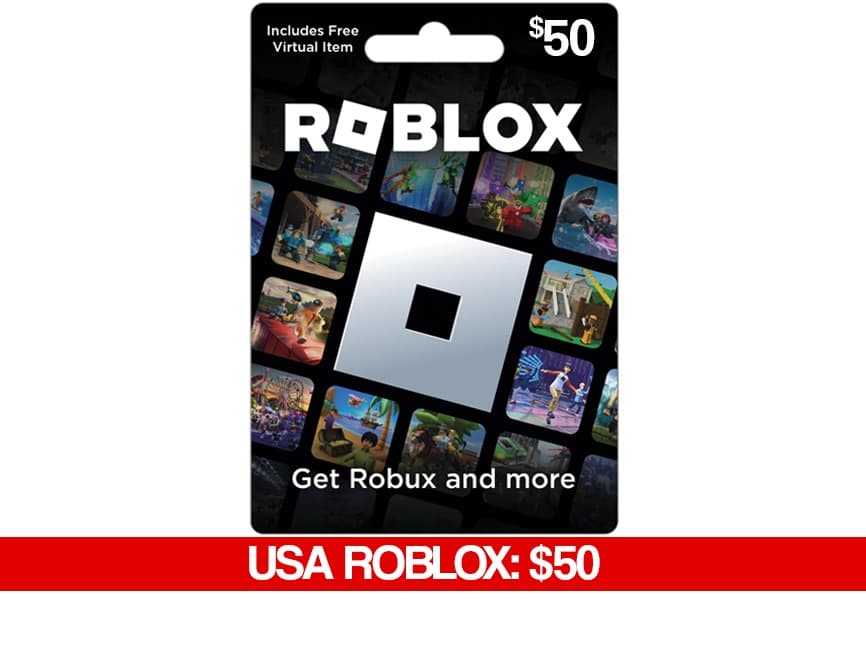 Roblox: 50$ USD — Roblox