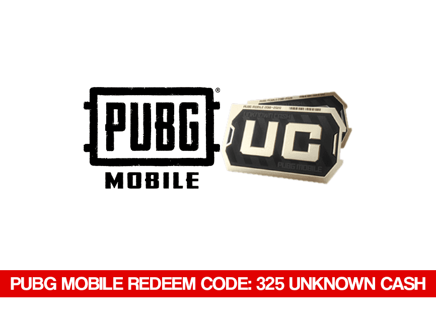 PUBG Mobile Redeem Code: 325 Unknown Cash - PUBG Mobile Redeem Code Voucher Code